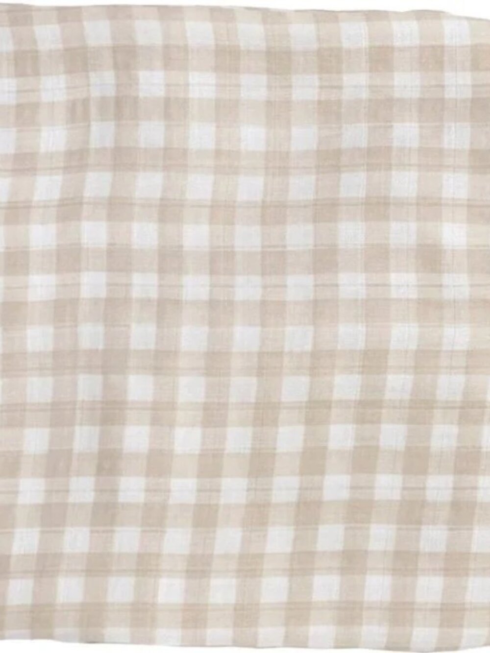 Dear Perli Muslin Baby Swaddle Blanket, Gingham